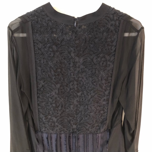 3.1 Phillip Lim Black Silk Textured Top - Picture 10 of 13